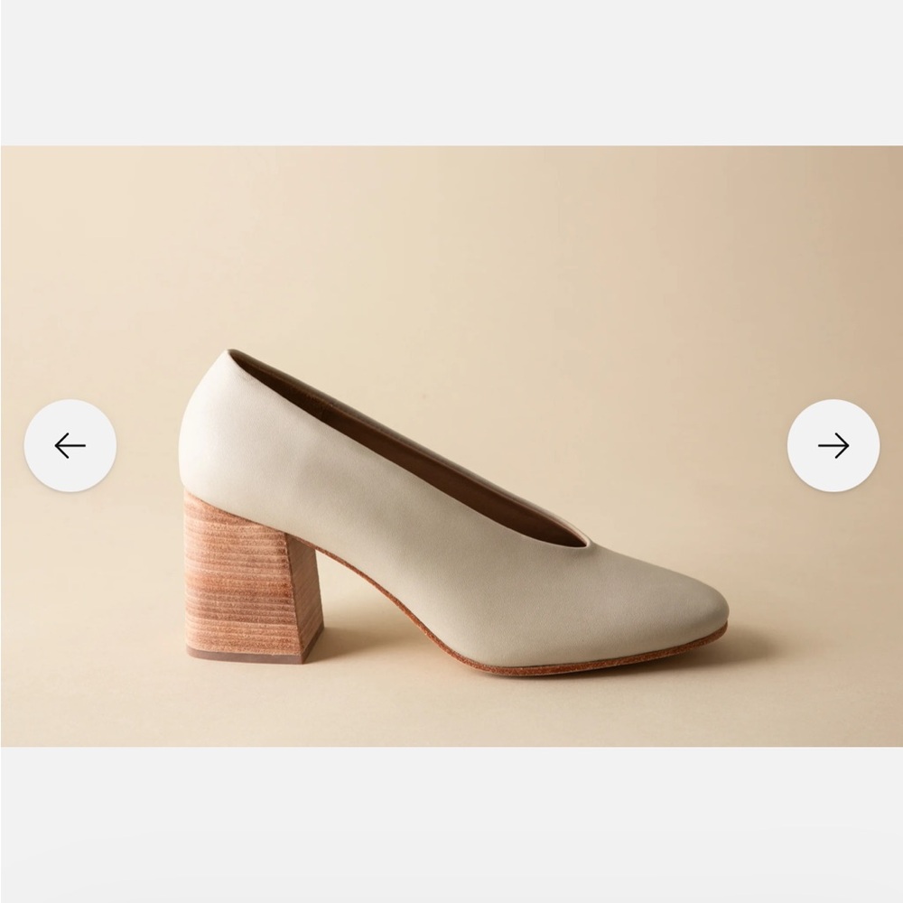 Huma Blanco Salvador Heels in Bone - Picture 11 of 11